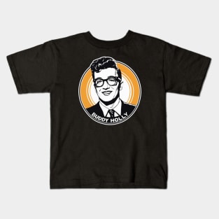 Buddy Holly Icon Kids T-Shirt